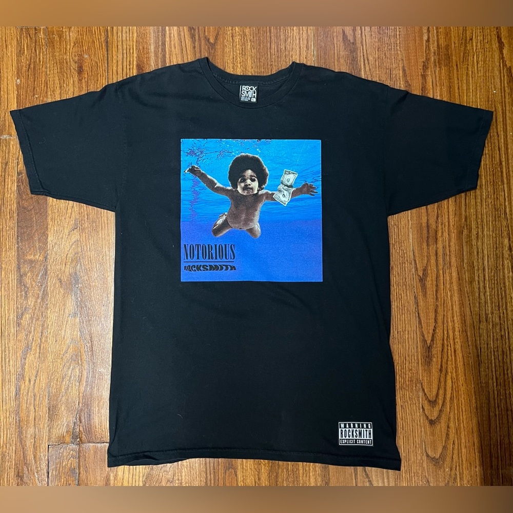 Vintage Notorious B.I.G Nirvana Parody T-Shirt